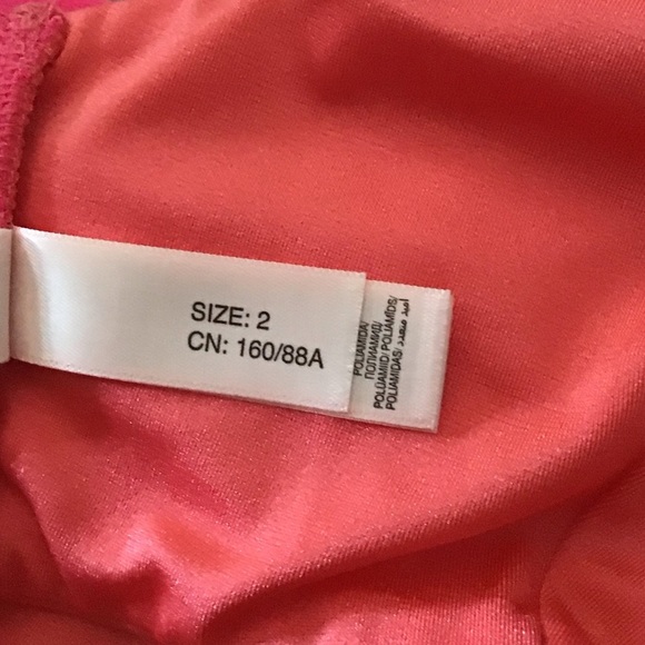 Agent Provocateur Izaro Swimsuit Pink Size 2 NEW - Picture 8 of 9